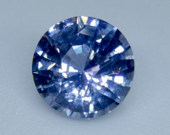 Natural Blue Sapphire | Round Cut | 1.19 Carat | 6.40 mm | Engagement Ring | Wedding Ring | Sapphire Ring | Jewellery Making Gemstones
