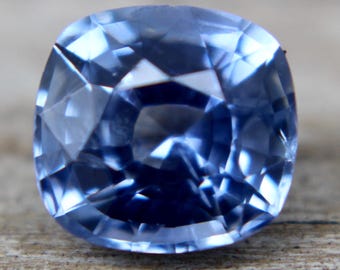 Natural Blue Sapphire | Cushion Cut | 7.10x6.70 mm | 2.03 Carat | Loose Sapphire | Untreated Sapphire | Engagement Rings | Sapphire Rings