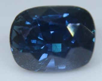 Natural Blue Sapphire | Cushion Cut | 6.75x5.15 mm | 1.33 Carat | Engagement Ring | Birth Stone Ring | Anniversary Ring | Sapphire Jewellery