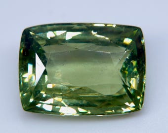 Natural Alexandrite Chrysoberyl 6.38Ct Cushion Cut | Rare Color Change Loose Gemstone | Collector Gem | Fine Jewelry Stone