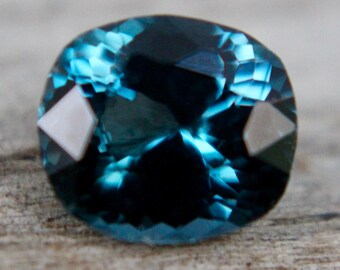 Natural Blue Spinel | Cushion Cut | 7.71x6.77 mm | 1.65 Carat | Loose Spinel  | Spinel Jewellery  | Engagement Rings | Spinel  Ring