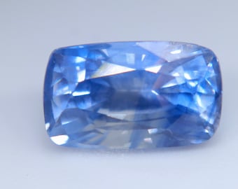 Natural Blue Sapphire 2.62ct Cushion Cut | Ceylon VVS Loose Sapphire | Engagement Ring Gemstone | Authentic Gem