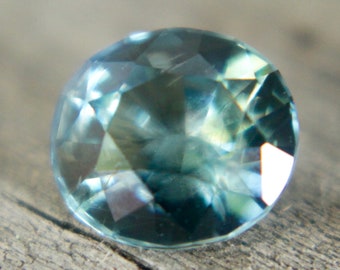 Natural Parti Sapphire | Oval Cut | 6.64x5.59 mm | 0.92 Carat | Loose Corundum | Unset Sapphire | Engagement Rings | Sapphire Ring