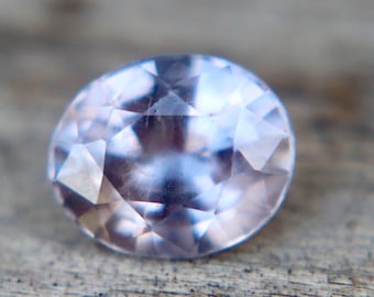 Natural Pale Pink Purple Sapphire | 1.41 Carat | Oval Cut | Unheated | Ceylon (Sri Lanka)