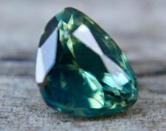 Natural Parti Sapphire | Trillion Cut | 6.53x5.32 mm | 1.16 Carat | Natural Corundum | Loose Sapphire | Engagement Ring