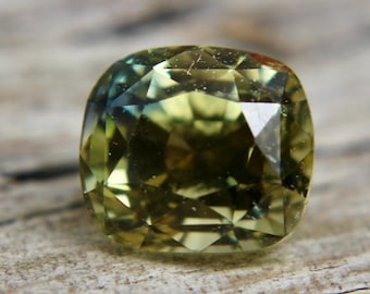 Natural Parti Sapphire | Cushion Cut | 1.20 Carat | 5.52x4.90 mm | Engagement Ring | jewellery Making | Natural Sapphires