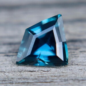 Natural Teal Spinel 1.78ct Freeform Cut Untreated Ceylon Loose Gemstone for Custom Jewelry Design