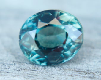 Natural Parti Sapphire | Oval Cut | 1.25 Carat |  6.61x5.58 mm | Sapphire Ring | Engagement Ring | Earth Mined Sapphire Ring | Natural Gems