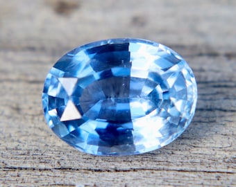 Natural Blue Sapphire – 1.81 Carat Oval Cut | Ceylon Origin | Heated | Eye Clean Loose Gemstone for Engagement Ring Jewelry