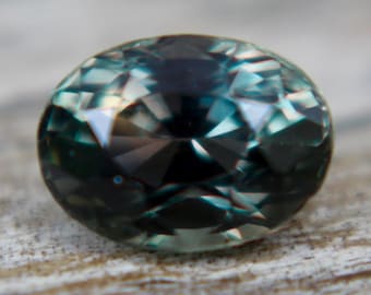 Natural Parti Sapphire | Oval Cut |  7x5 mm | 1.30 Carat | Unheated Untreated Sapphire | Engagement Ring | Parti Sapphire  | Natural Stones