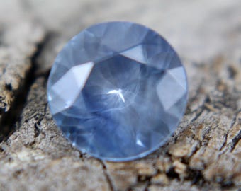 Natural Blue Sapphire | Round Cut | 6.82 mm | 1.20 Carat | Engagement Rings | Sapphire Rings | Gemstones Jewellery | Jewellery | Crystals