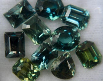 Beautiful Natural Blue Green Sapphire | Oval/Cushion/Emerald/Pear Cut | 6.08 Carat | Loose | Unset | Unheated | Sapphire | Engagement Rings