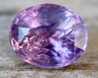 Natural Purple Sapphire | Oval Cut | 2.90 Carat | 9.30x7.60 mm | Genuine Earth Mined Natural Gemstones | Jewellery Making Supplies |