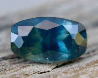 Natural Teal Sapphire | Cushion Cut | 8.41x5.00 mm | 1.57 Carat | Loose Corundum | Unset Sapphire | Sapphire RIng | Engagement Rings