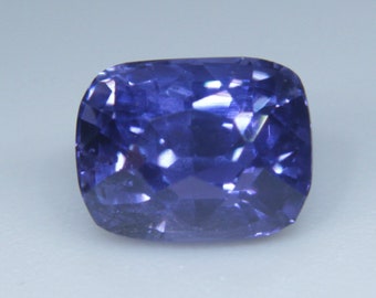 Natural Purple Sapphire | Cushion Cut | 6.20x4.87 mm | 1.22 Carat | Engagement Rings | Purple Sapphire Rings | Natural Purple Sapphire