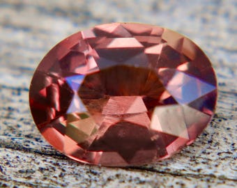 Natural Sunset Padparadscha Sapphire 1.12ct Oval Ceylon VVS Unheated Loose Sapphire Rare Engagement Ring Gem Collector Stone