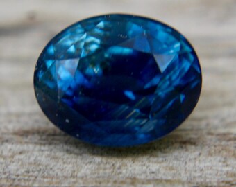 Natural Blue Green Sapphire | Oval Cut | 1.38 Carat | 6.64x5.35mm | Jewellery making supplies | Ring design | jewellery design | stones