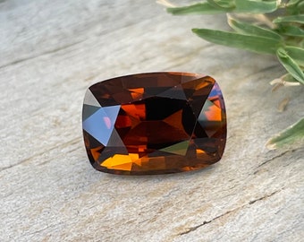 Natural Brown Tourmaline | Cushion Cut | 12.50x8.70 mm | 5.50 Carat | Untreated Gemstone | Natural Tourmaline Rings | Engagement Ring