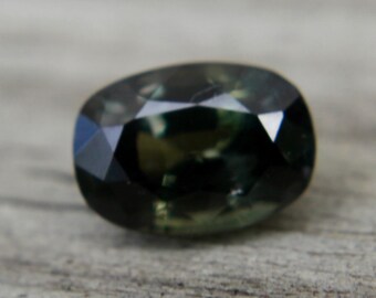 Natural Parti Sapphire | Cushion Cut | 1.37 Carat | 7x5 mm | Loose Sapphire | Gemstone For A Beautiful Jewellery Making | Sapphire Stone