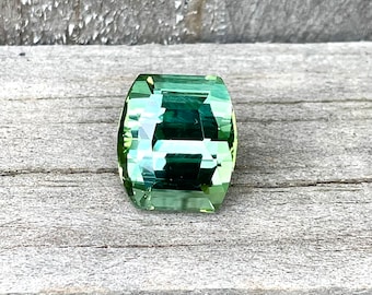 Natural Mint Green Tourmaline  | Green Tourmaline | Rectangular Cushion Cut | 14.80x12.97 mm | 17 Carat | Unheated Gemstones | Jewellery