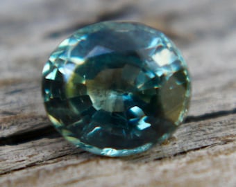 Natural Green Sapphire | Oval Cut | 6.33x5.13 mm | 0.94 Carat | Unheated Untreated Sapphire | Engagement Rings | Sapphire Ring | Loose Stone