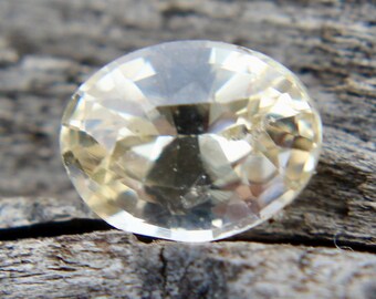 Natural Yellow Sapphire | Oval Cut | 6.30x4.80 mm | Natural Yellow Sapphire Ring | Engagement Rings | Sapphire Rings | Loose Yellow Sapphire