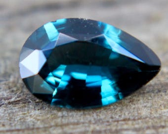 Natural Teal Spinel | Pear Cut | 1.20 Carat | 9.50x5.96 mm | Gemstone | Ceylon Spinel