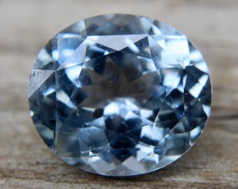 Natural Pale Blue Sapphire | Oval Cut | 9.86 Carat | 13.74x12.11 mm | Blue Sapphire | LOOSE GEMSTONE | Blue Sapphire Ring | Engagement Ring