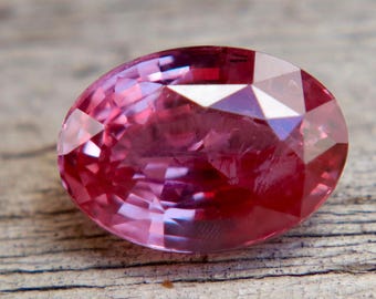 Natural Hot Pink Sapphire 1.65ct | Oval Mixed Cut | Unheated & Untreated Ceylon | Loose Pink Sapphire | Sapphire Pal Australia