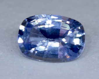Natural Blue Sapphire | Cushion Cut | 7.23x5.23 mm | 1.05 Carat | Loose Sapphire Gemstone | Engagement Rings |