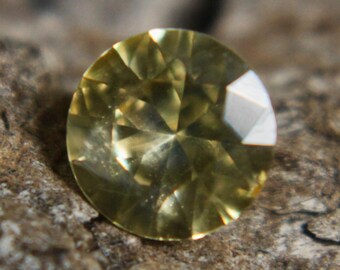 Natural Yellow Sapphire | Round Cut | 0.50 Carat | 5.16 mm | Yellow Sapphire Ring | Engagement Ring | Sapphire Ring | Sapphire Jewellery