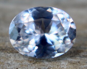 Natural White Sapphire | Oval Cut | 6.79x5.29 mm | Unheated Untreated Sapphire | Loose Colourless Sapphire | Sapphire Ring | Engagement Ring