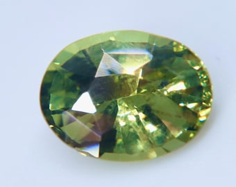 Natural Alexandrite 1.60 ct, Oval Cut Ceylon Gemstone, Untreated Color Change Alexandrite, Loose Stone for Custom Jewelry