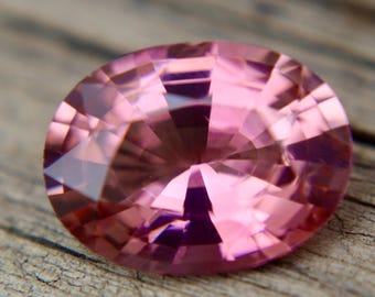 Natural Rose Pink Tourmaline 5.01 ct Oval Cut, Madagascar Pink Tourmaline Loose Gemstone for Pendant or Statement Ring