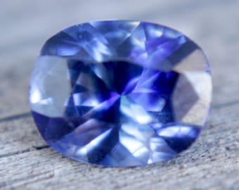 Natural Blue Sapphire | Cushion Cut | 1.08 Carat | 6.93x5.57 mm | Blue Sapphire Rings | Engagement Rings | Gemstones Jewellery | Loose Gems
