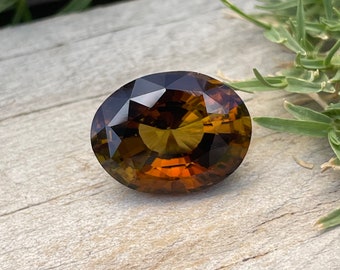 Natural Brown Tourmaline | Oval Cut | 20.90x12.10 mm | 10.65 Carat | Untreated Gemstones | Engagement Ring | Gemstones Jewellery
