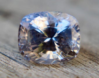 Natural Pale Pink Sapphire | Cushion Cut | 6.00x5.00 mm | Loose Sapphire | Unset Gemstone | Unheated | Untreated | Rare Gemstone