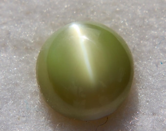 Natural Chrysoberyl Cat’s Eye | 2.21 Carat | Cabochon Cut | Untreated | Ceylon Origin