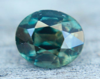 Natural Parti Sapphire | Oval Cut | 1.34 Carat |  6.50x5.55 mm | Sapphire Ring | Engagement Ring | Earth Mined Sapphire Ring | Natural Gems