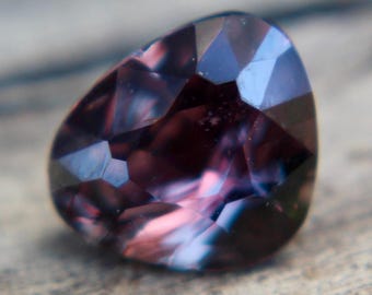 Natural Orangish Brown Sapphire | Trillion Cut | 6.60x5.70 mm | 0.90 Carat | Loose Gemstones | Rings | Sapphire Ring | Sapphire Jewels