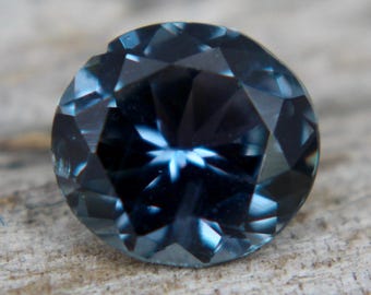 Beautiful Natural Grey Sapphire | Oval Cut | 6.45x5.95 mm | Sapphire Rings | Jewellery