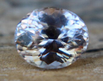Natural Pale Pink Sapphire | Oval Cut | 7.42x6.24 mm | Unheated Gemstones | Untreated Sapphires | LOOSE GEMSTONES