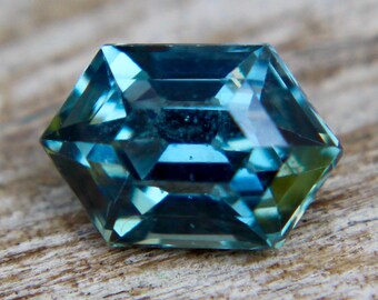 Beautiful Natural Teal Sapphire | Freeform Cut  | 7x4.66 mm | 0.97 Carat | Green Sapphire | Engagement Rings | Sapphire Jewelries | Gemstone
