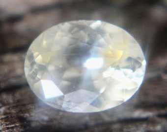 Ceylon Sapphire | Natural Yellow Sapphire | Oval Cut | 1.12 Carat |  7.36x5.63 mm | Yellow Sapphire Ring | Engagement Ring | Sapphire Ring