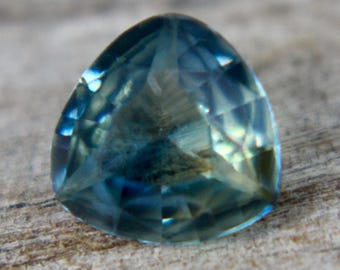 Loose Parti Sapphire | 0.86 Carat | 6.15x6.15 mm | Unheated Sapphire | Untreated Sapphire | Natural Gemstones Rings | Engagement Ring