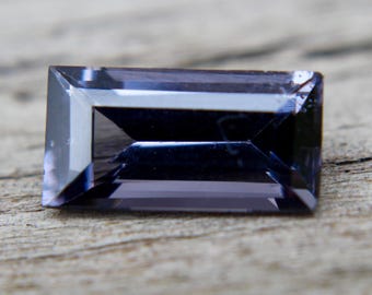 Natural Greyish Purple Spinel | Baguette Cut | 10x5.10 mm | 1.74 Carat | Loose Spinel | Unset Spinel | Spinel Gemstone | Engagements