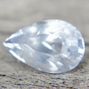 Natural White Sapphire Natural Colourless Sapphire Diamond Alternative Cushion Cut 7.28x5.62 Mm Colourless Sapphire Crystals Etsy Ireland