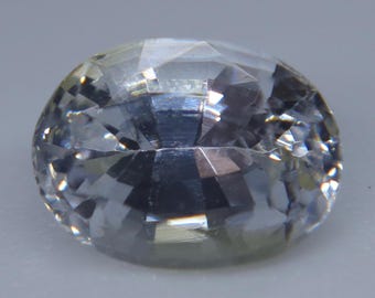Natural Sapphire 1.15ct, Yellow Hint Ceylon Oval Cut, Heated Loose Gemstone