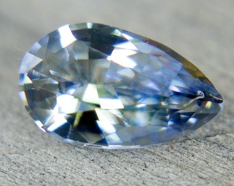 Natural Blue Yellow Sapphire | Bi Coloured Sapphire | Pear Cut | 1.60 Carat | 9.21x5.54 mm | Engagement Ring | Jewellery Making Stones