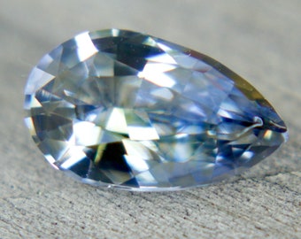 Natural Blue Yellow Sapphire | Bi Coloured Sapphire | Pear Cut | 1.60 Carat | 9.21x5.54 mm | Engagement Ring | Jewellery Making Stone